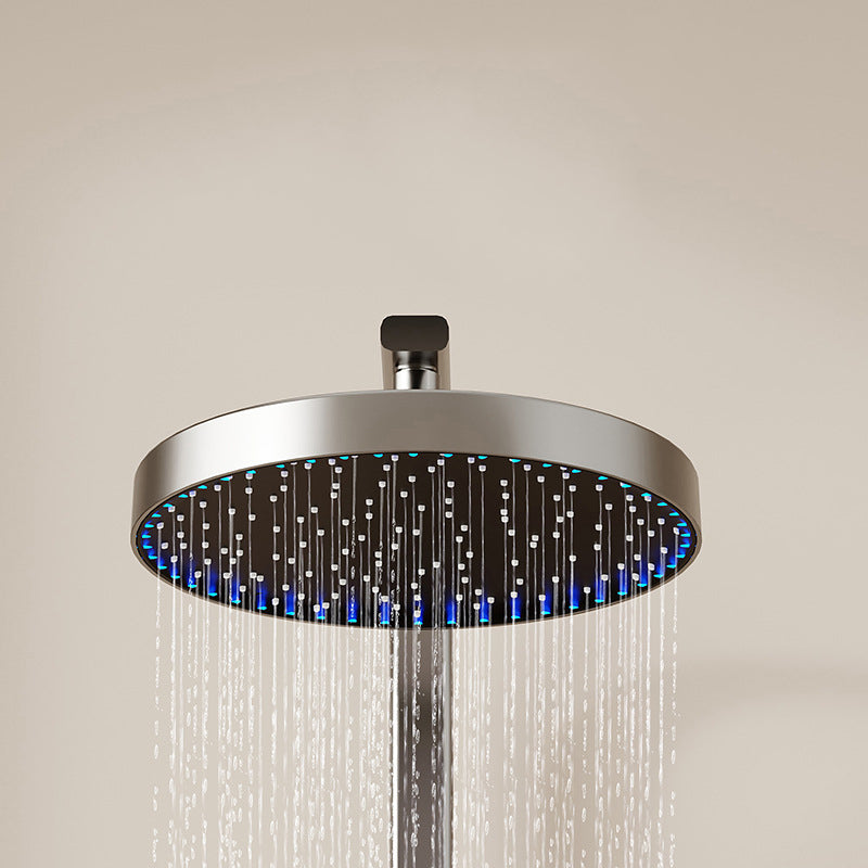 Homelody Luxueux 40 ℃ Thermostatique Système de douche avec mitigeur de Baignoire pour Salle de Bain 4 Fonctions