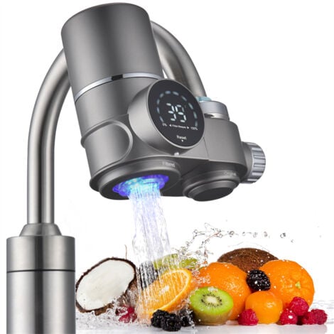 Homelody Douchette Evier Filtre à Eau du Robinet Tête de Douche de Robinet Cuisine Douchette 2 Voies pour Mitigeur Cuisine Standard