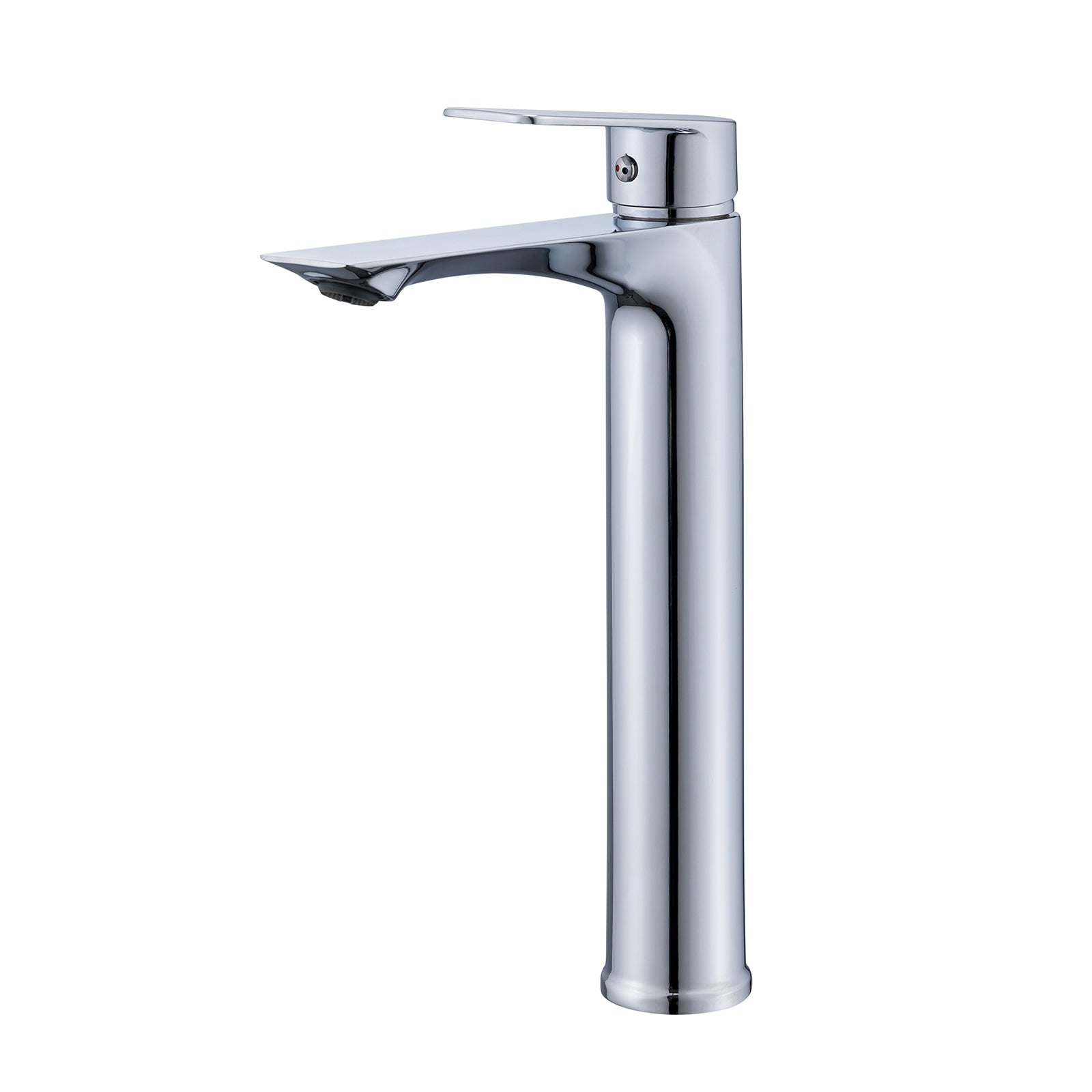 Homelody Robinet Salle de Bain avec Bec Haut – Mitigeur Monocommande en Acier Inoxydable, Réglage Facile de l’Eau Chaude et Froide