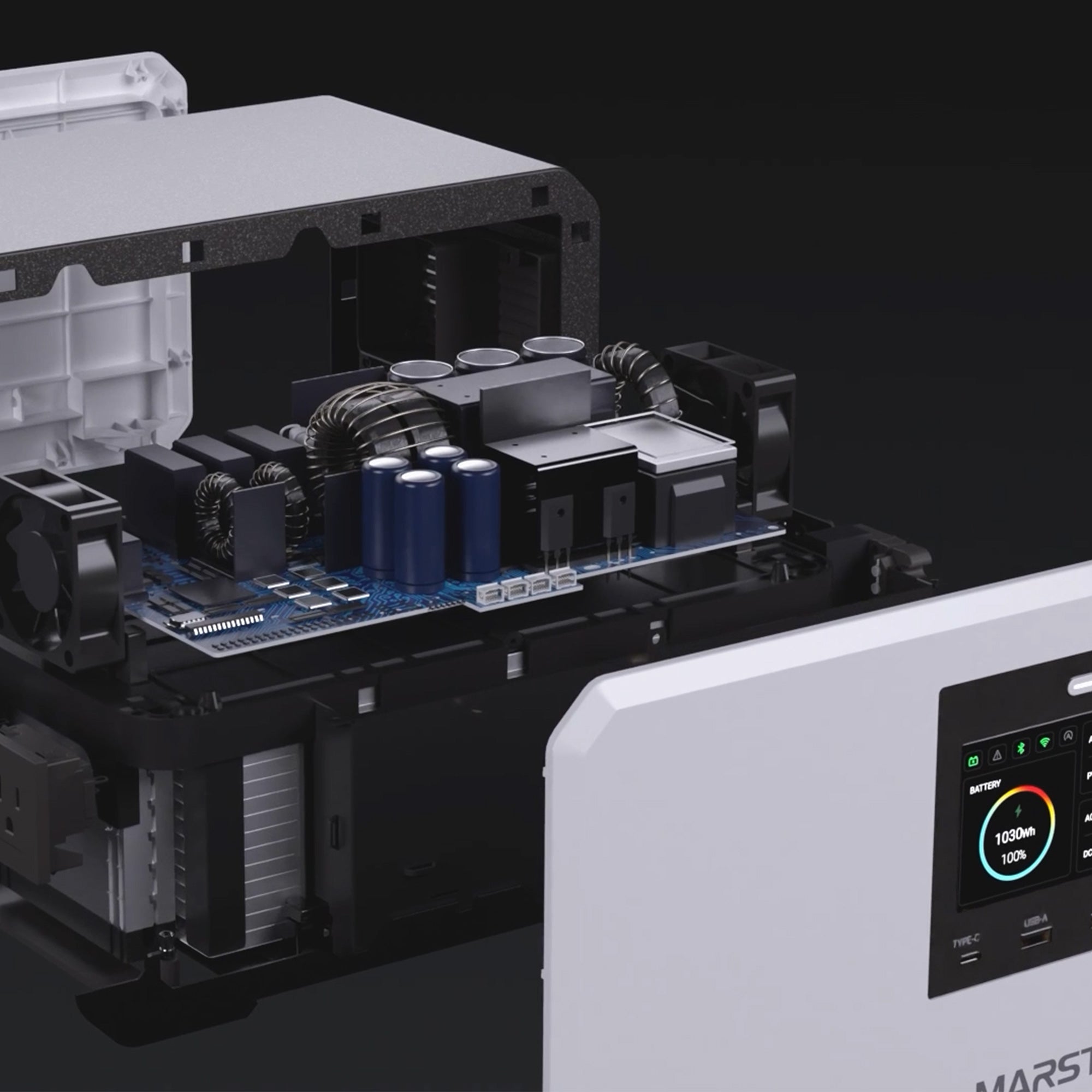 MARSTEK MERCURY M1200 Alimentation électrique portable