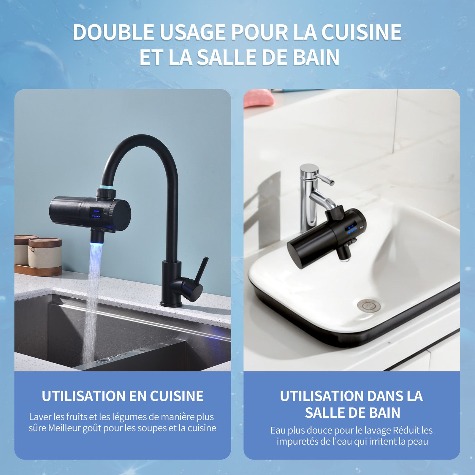 HOMELODY Robinet filtrant