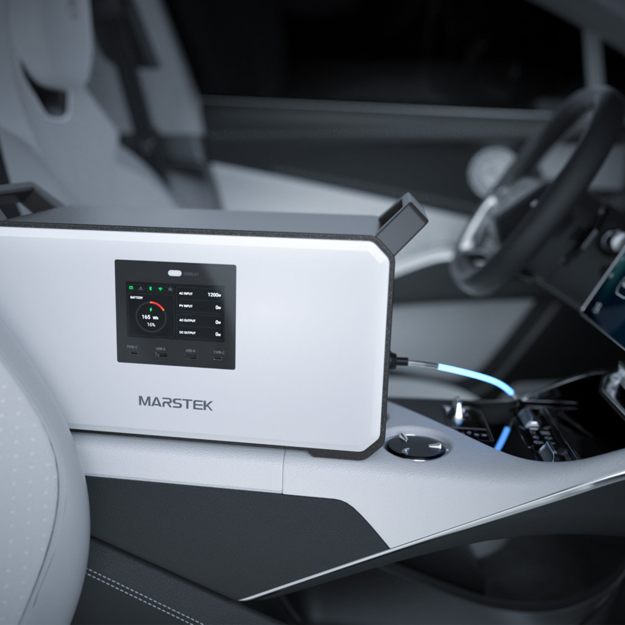 MARSTEK MERCURY M1200 Alimentation électrique portable