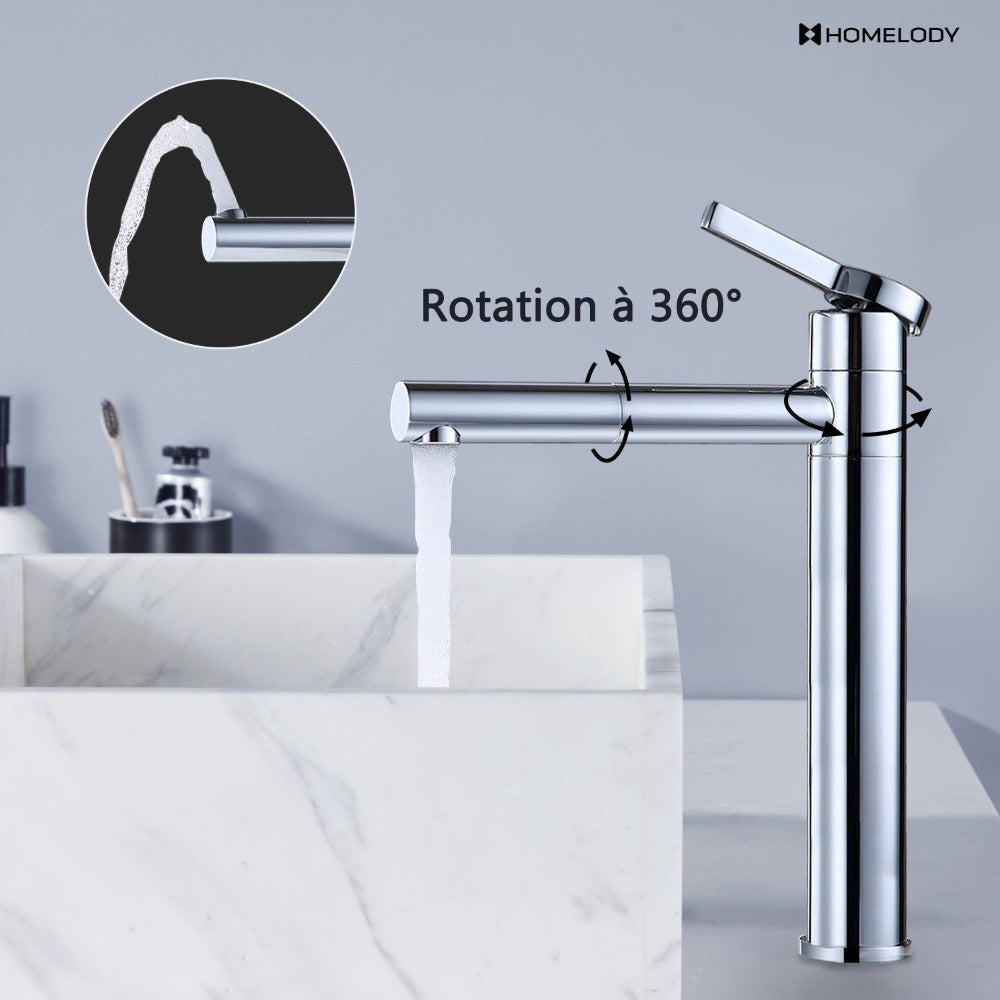 Generic Robinet de lavabo multifonctionnel Rotative 360°, pour