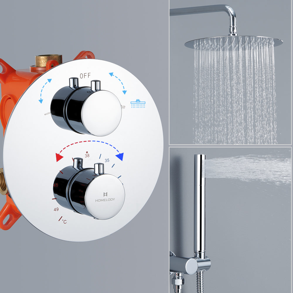 chromee colonnes de douche encastrable