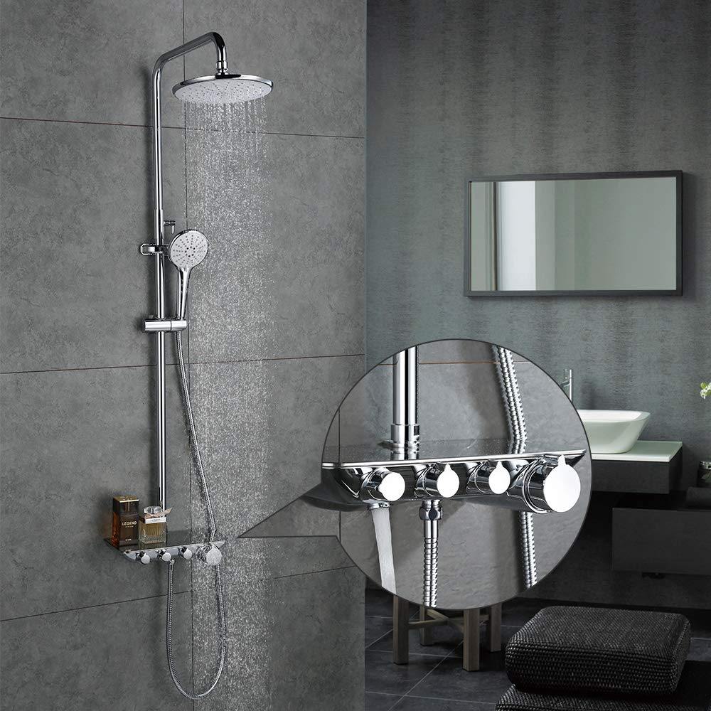 Homelody colonne de douche pour baignoire avec mitigeur mécanique –  Homelody-fr