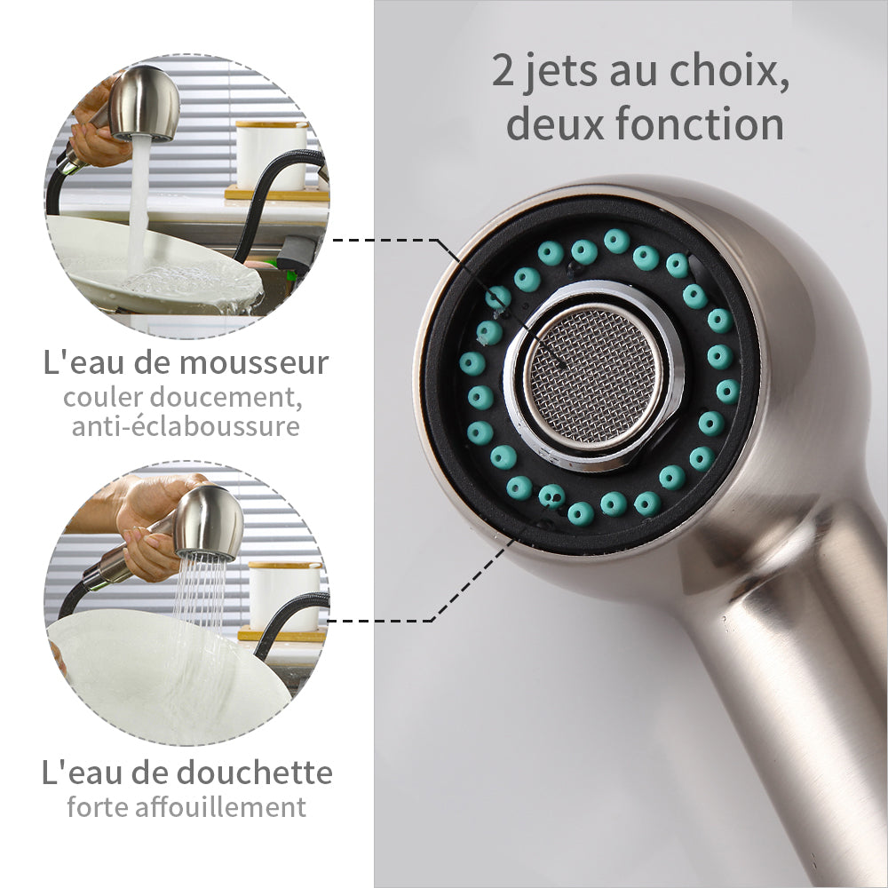 robinet escamotable pour evier 