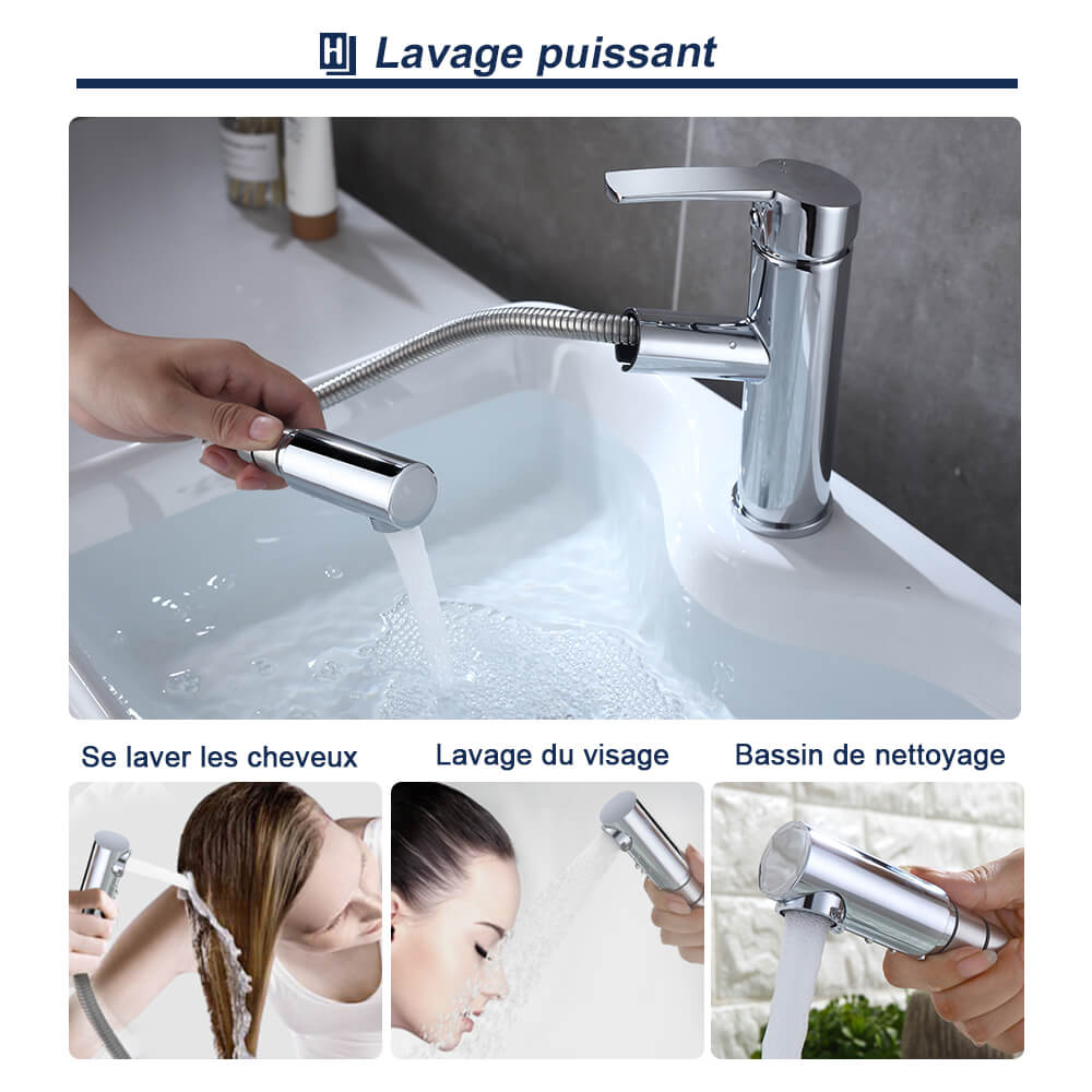 Robinet Lavabo en Laiton 