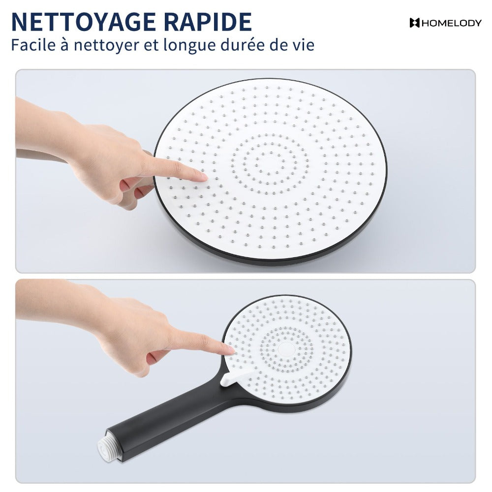 Système de Douche Douchette 3 Jets 